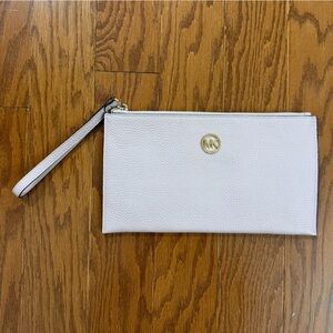 Michael Kors Peachy Wristlet Clutch